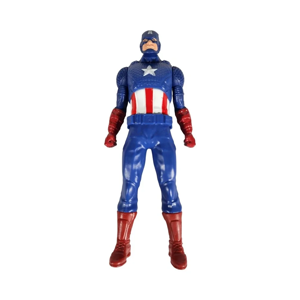 Marvel Avengers Captain America 6 Inch Action Figure Blue Red White Steve Rogers